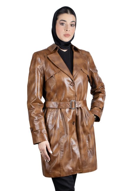 مانتو چرم زنانه